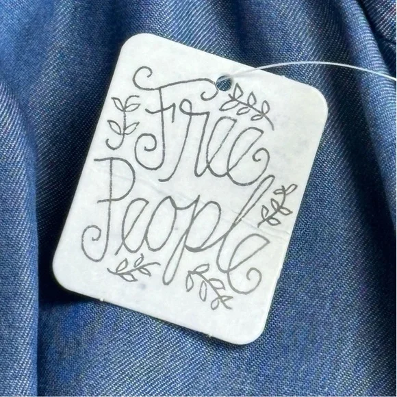 FREE PEOPLE- BABY DOLL RUFFLE DRESS - Picture 9 of 11